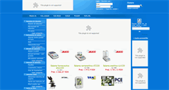 Desktop Screenshot of aparatura-de-laborator.ro