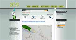 Desktop Screenshot of aparatura-de-laborator.com.ro